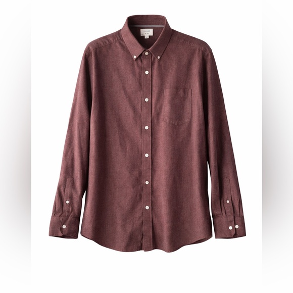 Julian & Mark Other - Julian & Mark Men's Burgundy Button-Down Shirt